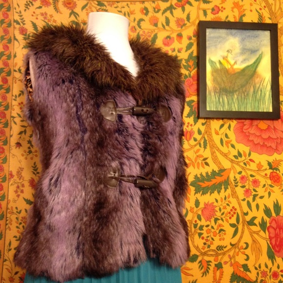 Daytrip Jackets & Blazers - Daytrip Fur Vest Womens Small